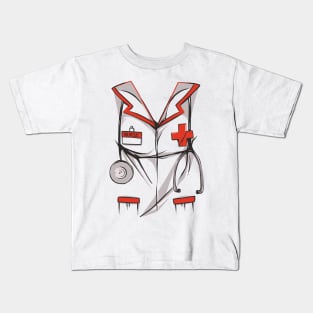 Nurse Costume - Cool Profession Design Medicine Nurse Kids T-Shirt